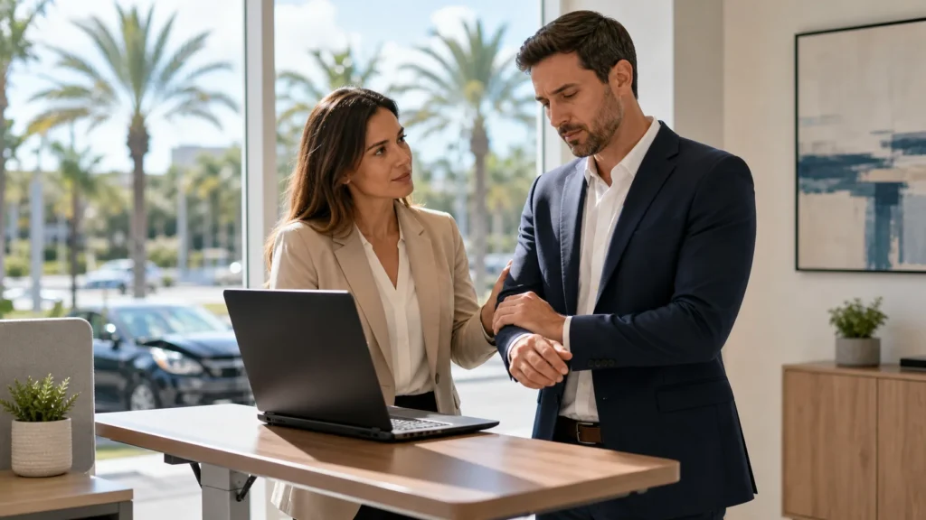 The Risks of Returning to Work Too Soon After a Boca Raton Crash